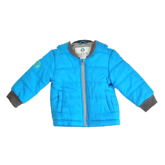 Buckle Me Boys Blue Toasty Winter Coat Size: 18 Months Blue Toasty