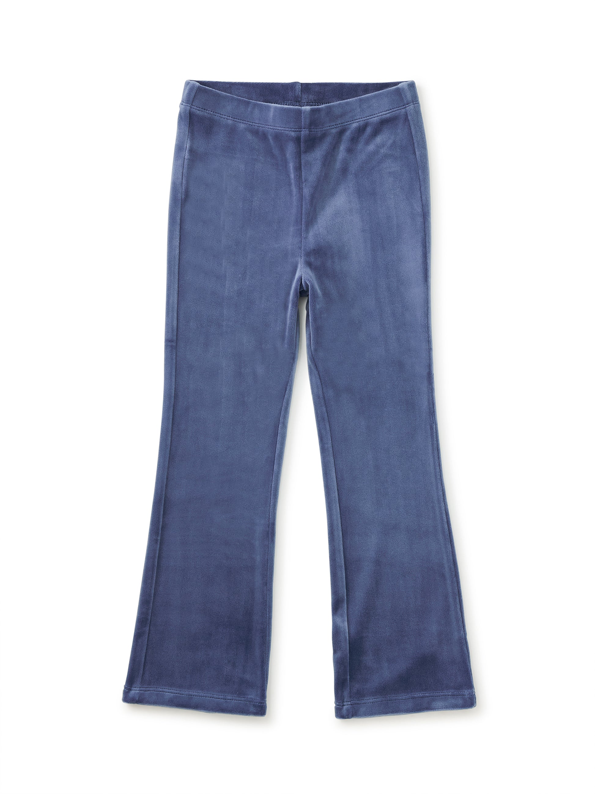 Tea Collection Girls Blue Velour Leggings Size: 5T Blue Velour