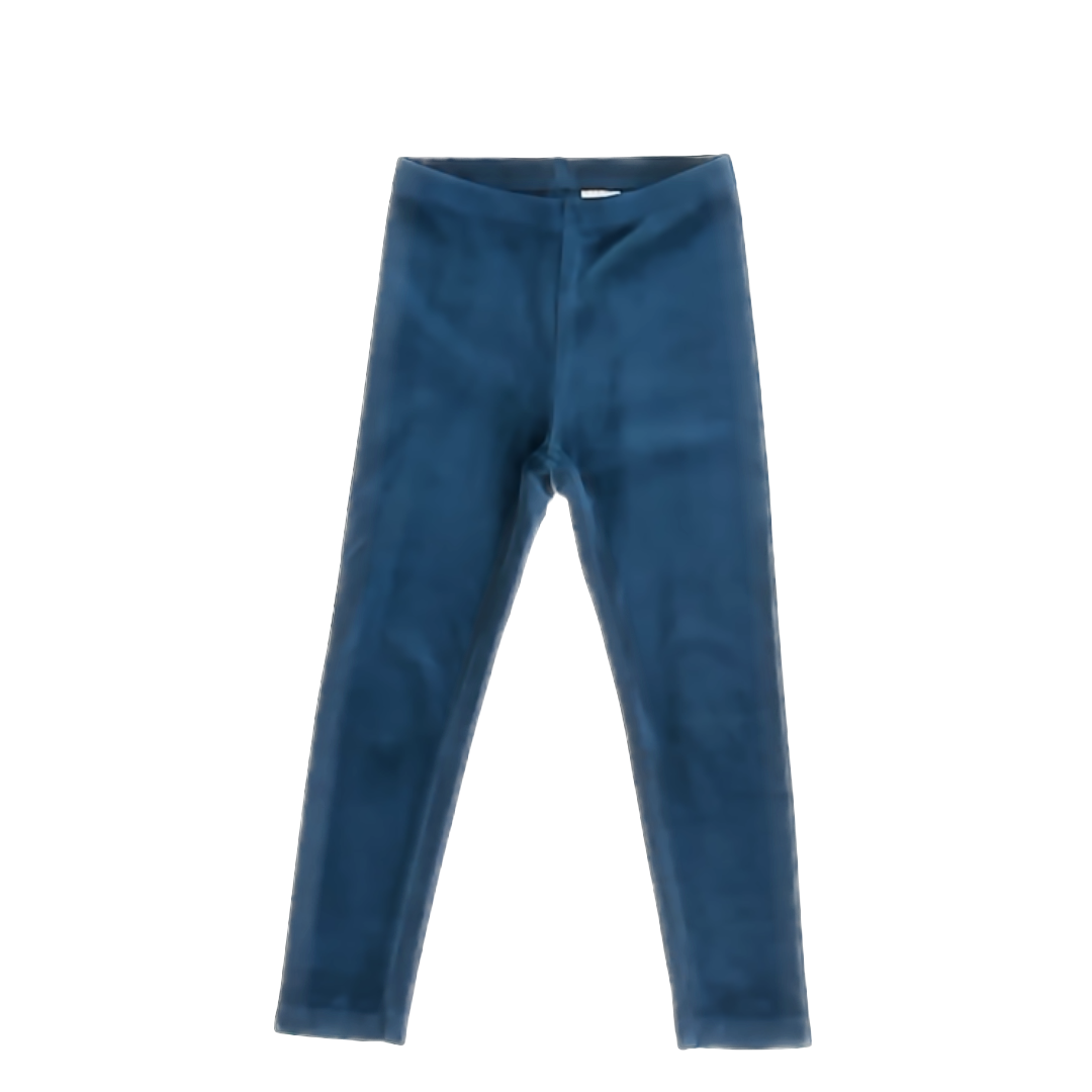 Tea Collection Girls Blue | Velvet Leggings Size: 10 Years Blue | Velvet