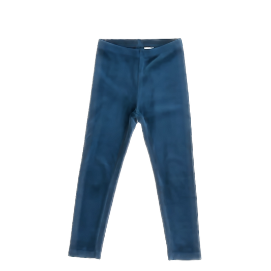 Tea Collection Girls Blue | Velvet Leggings Size: 6T Blue | Velvet