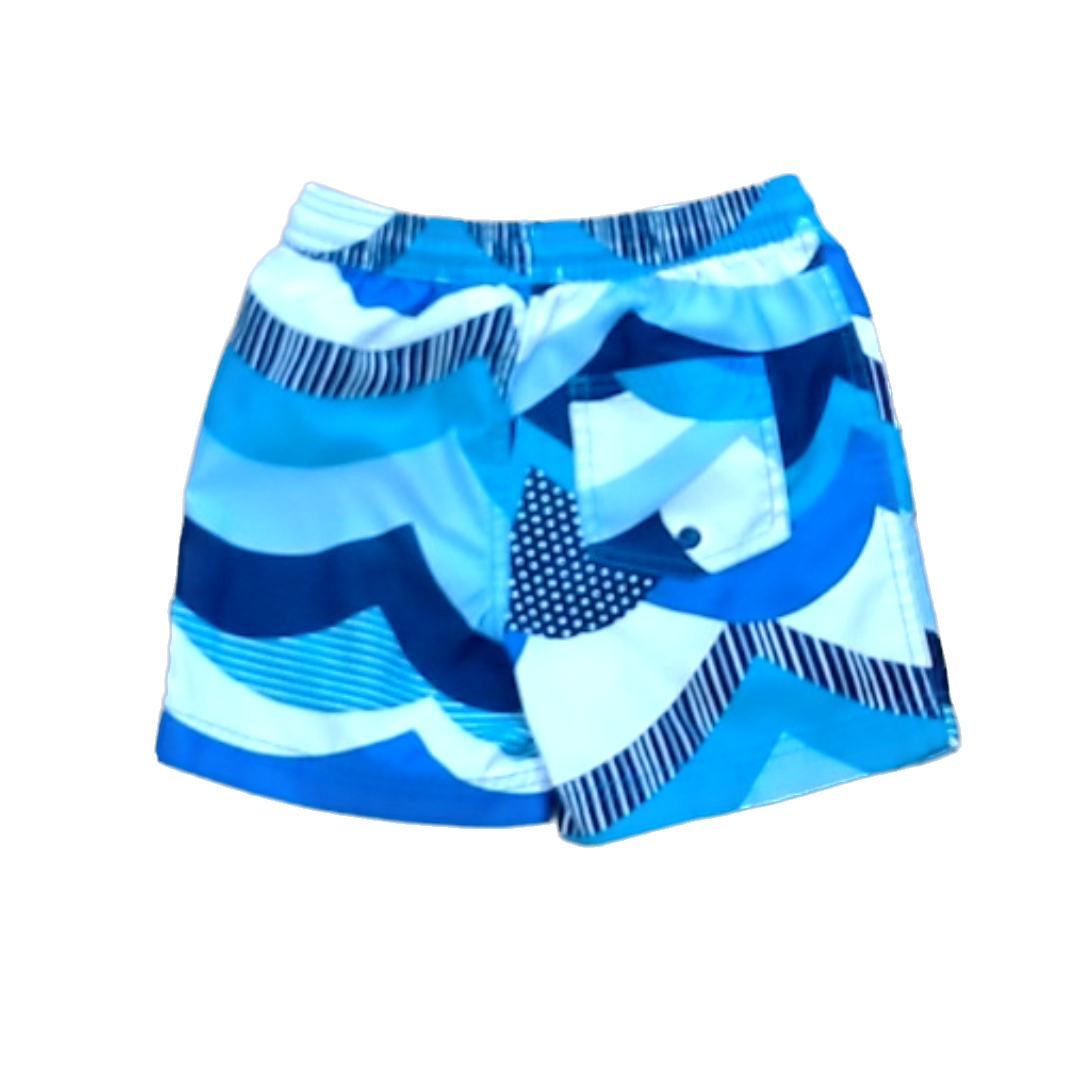 Tea Collection Boys Blue | Wave Designs Trunks Size: 4T Blue | Wave Designs