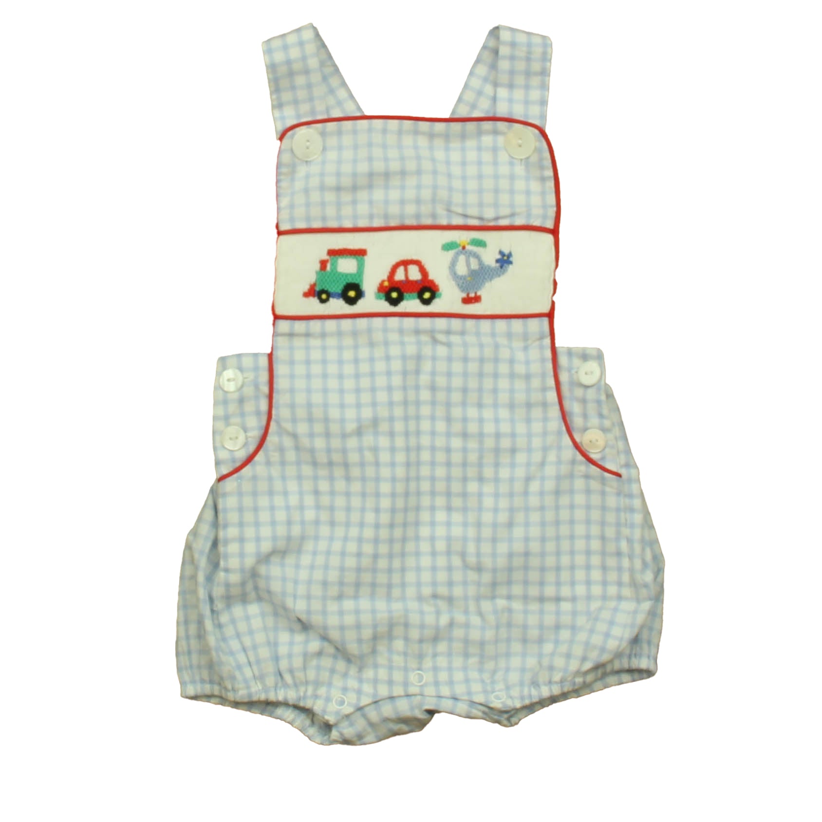 Babeeni Boys Blue | White | Cars Romper Size: 18 Months Blue | White | Cars