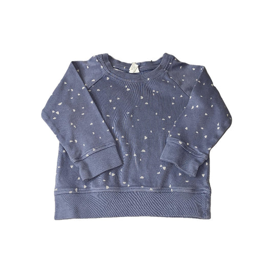 Colored Organics Unisex Blue | White | Pattern Sweater Size: 12-18 months Blue | White | Pattern