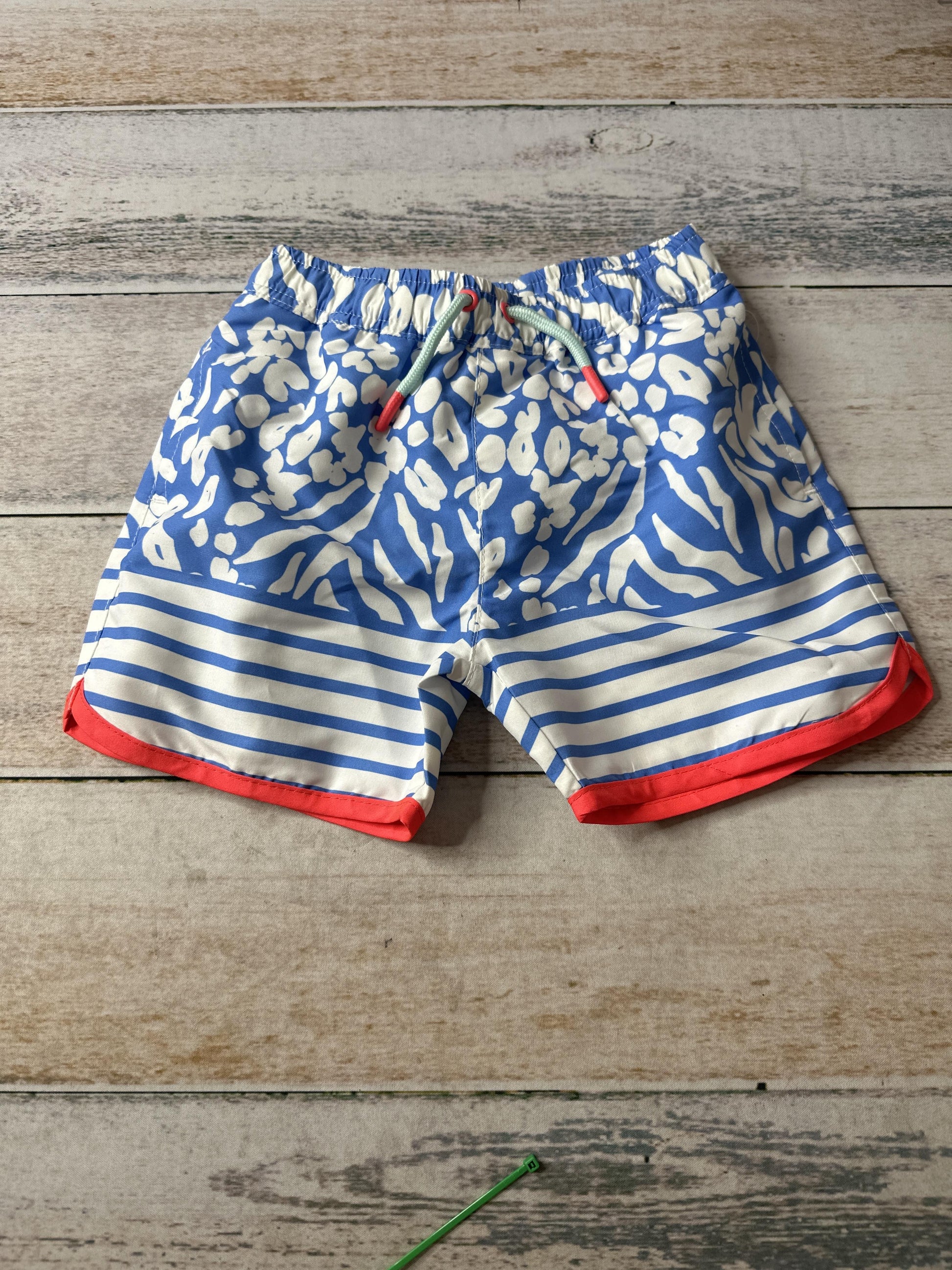 Rockets of Awesome Boys Blue | White | Pattern Trunks Size: 18-24 months Blue | White | Pattern