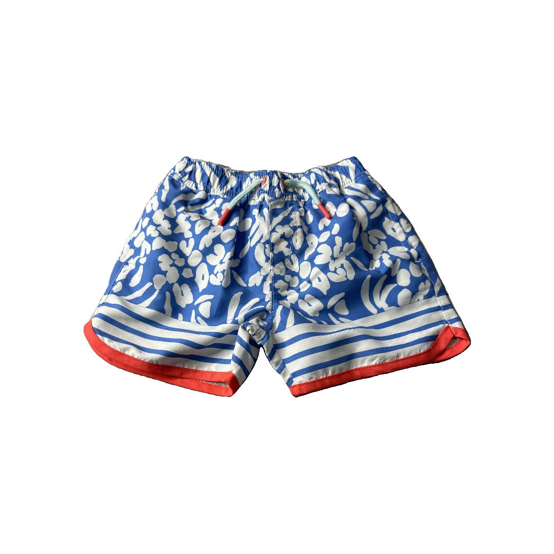 Rockets of Awesome Boys Blue | White | Pattern Trunks Size: 12-18 months Blue | White | Pattern