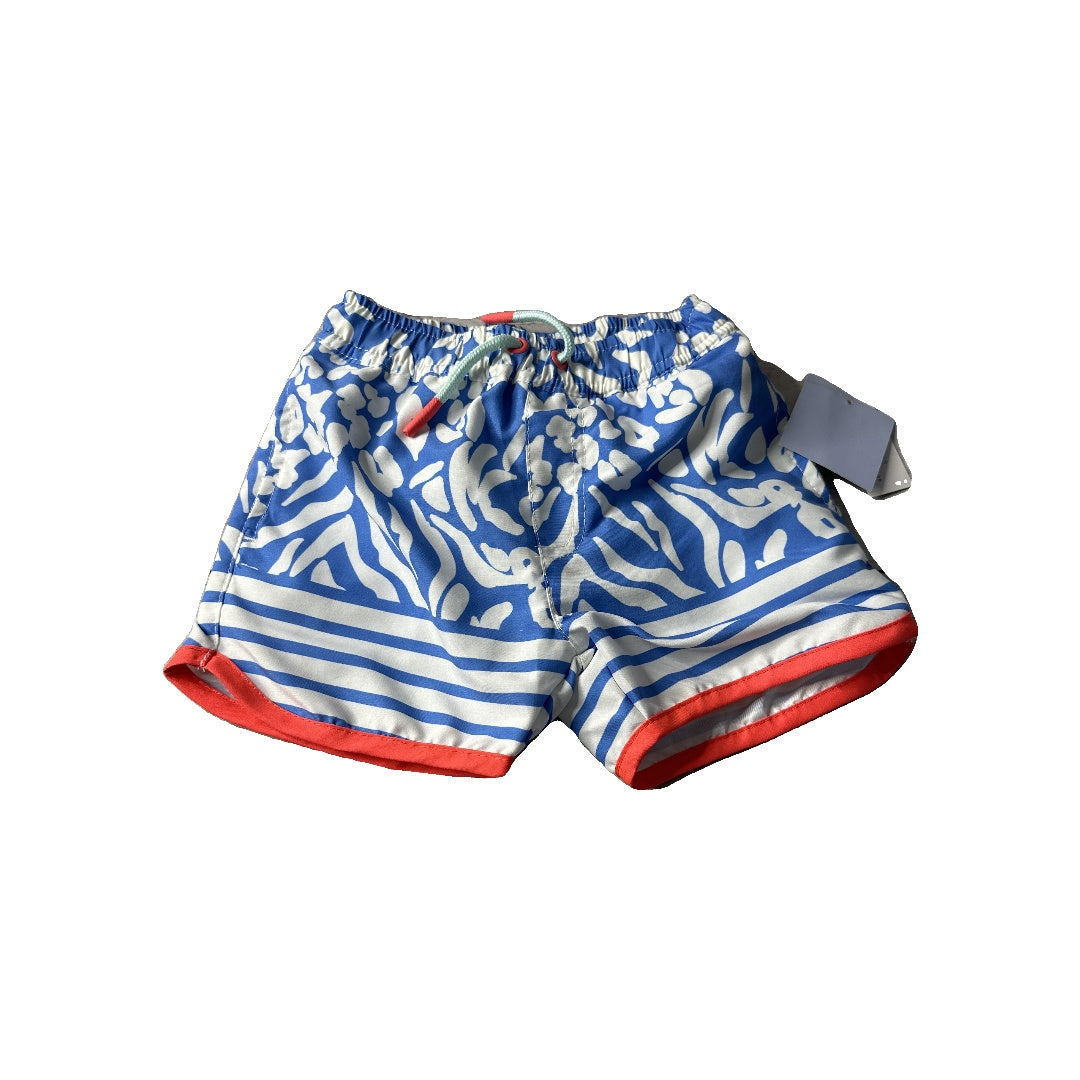 Rockets of Awesome Boys Blue | White | Pattern Trunks Size: 6-12 months Blue | White | Pattern