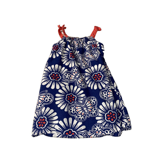 Koala Baby Girls Blue | White | Red Dress Size: 24 months Blue | White | Red