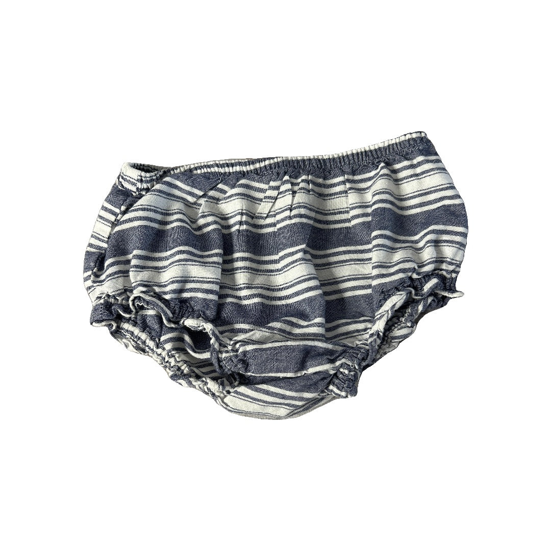 Girls Blue | White | Stripe Shirt Size: 12-18 months Blue | White | Stripe