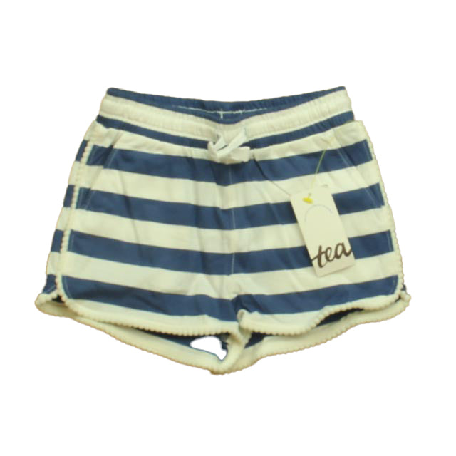 Tea Boys Blue | White Stripe Shorts Size: 4T