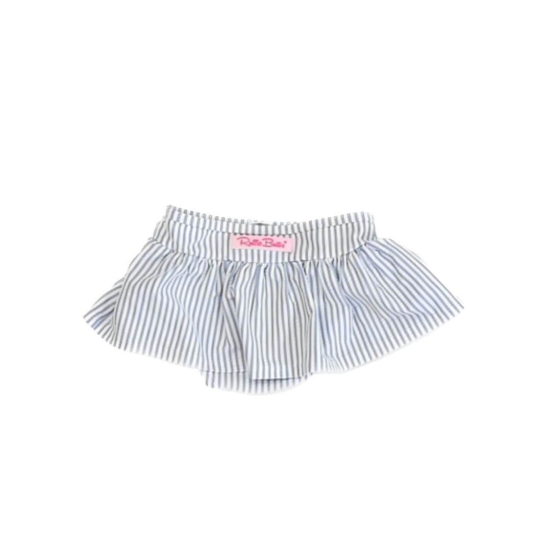 Ruffle Butts Girls Blue | White Striped Swimwear Size: 3T Blue | White Striped