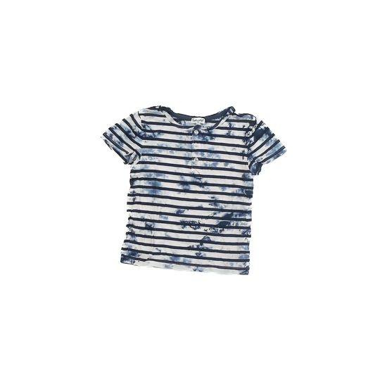 Splendid Boys Blue | White Striped T-Shirt Size: 4T Blue | White Striped