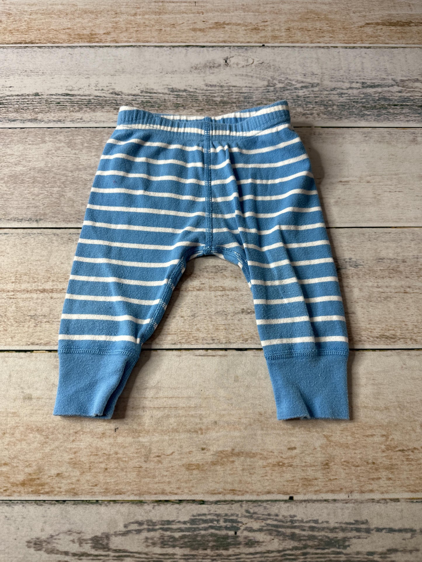 Hanna Andersson Boys Blue | White | Striped Pants Size: 9-Jun Blue | White | Striped