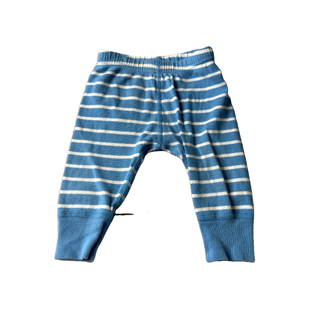 Hanna Andersson Boys Blue | White | Striped Pants Size: 9-Jun Blue | White | Striped