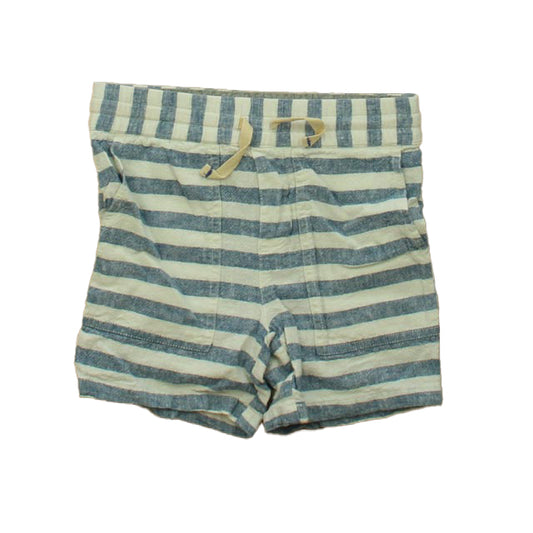 Rocket Of Awesome Boys Blue | White | Stripes Shorts Size: 5T