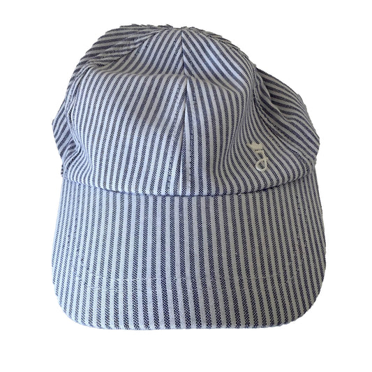 Jacadi Boys Blue | White | Stripes Hat Size: 4-5T Blue | White | Stripes