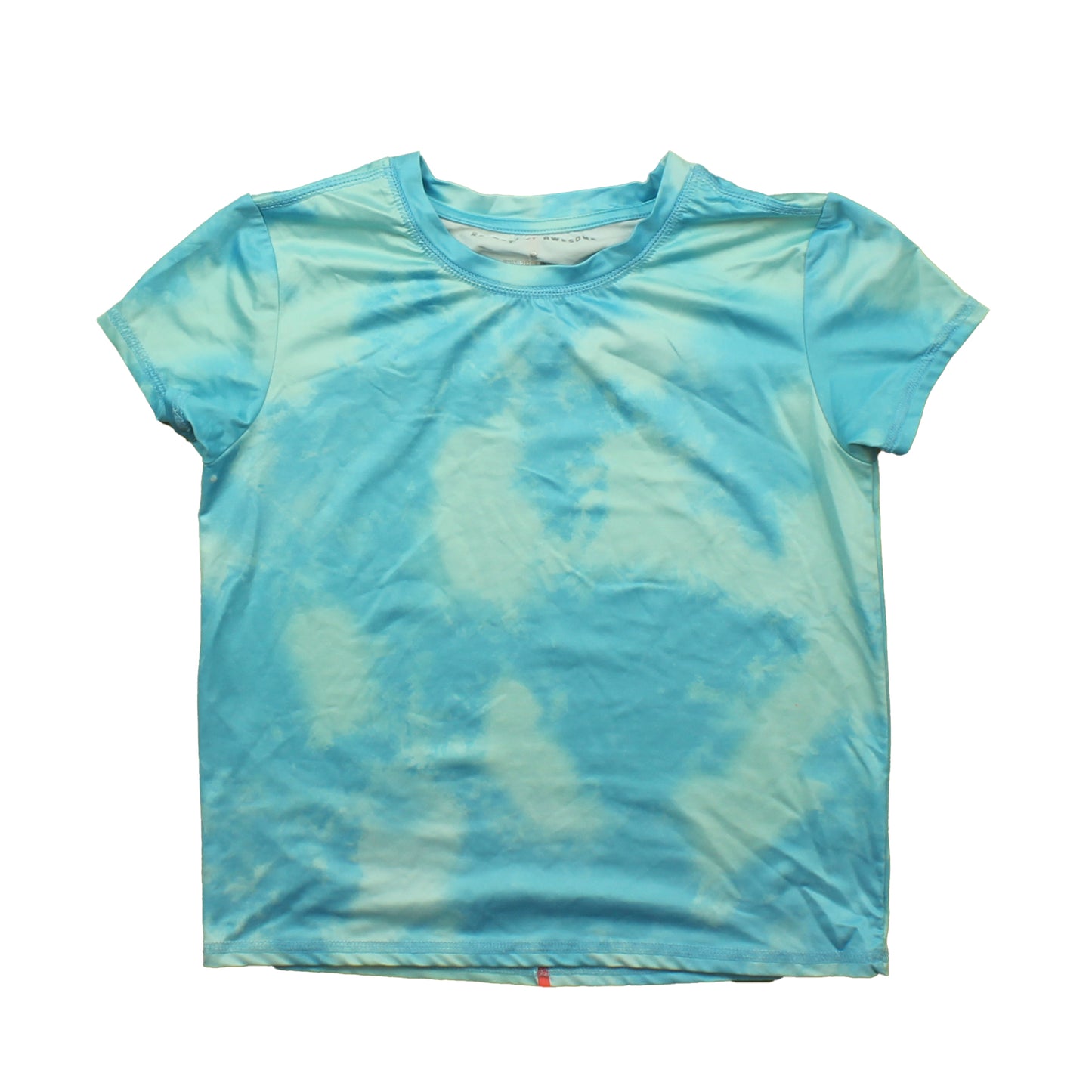 Rockets Of Awesome Girls blue | White | Tye Dye Athletic Top Size: 8 Years