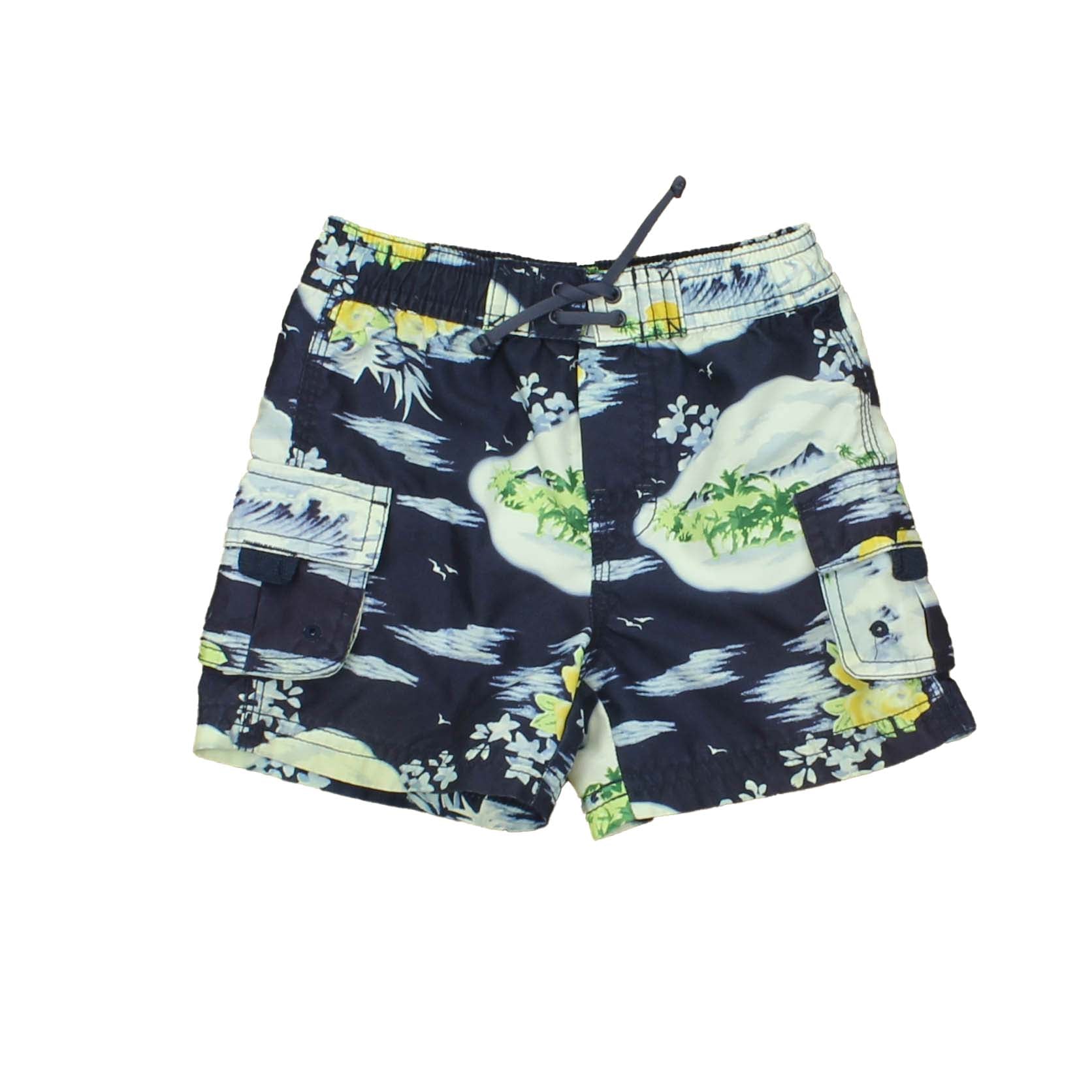 Gap Boys Blue | White | Yellow Trunks Size: 6-12 Months Blue | White | Yellow