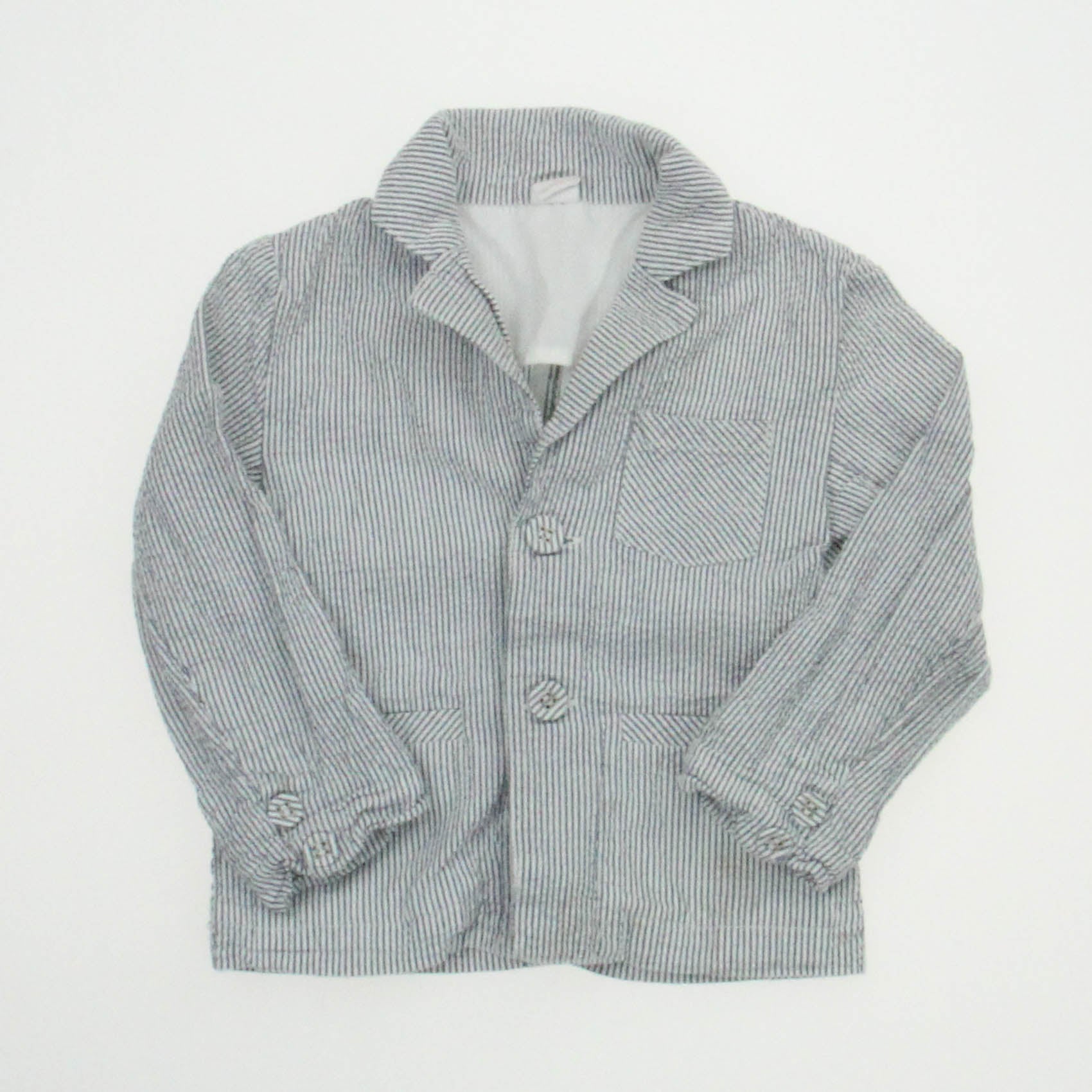 Egg Boys Blue | White Jacket Size: 2T Blue | White