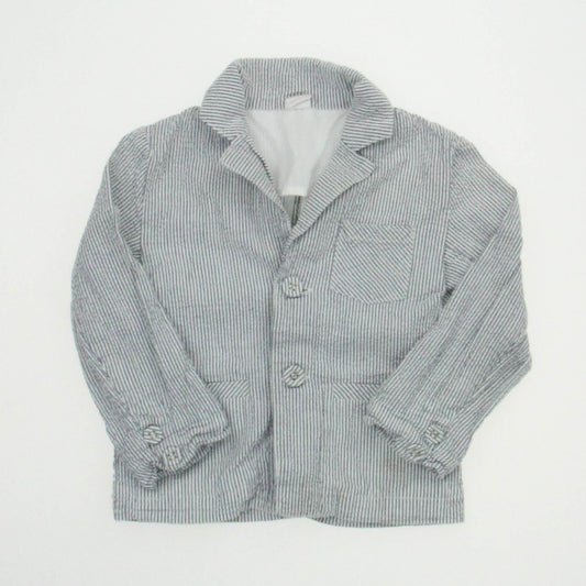 Egg Boys Blue | White Jacket Size: 2T Blue | White