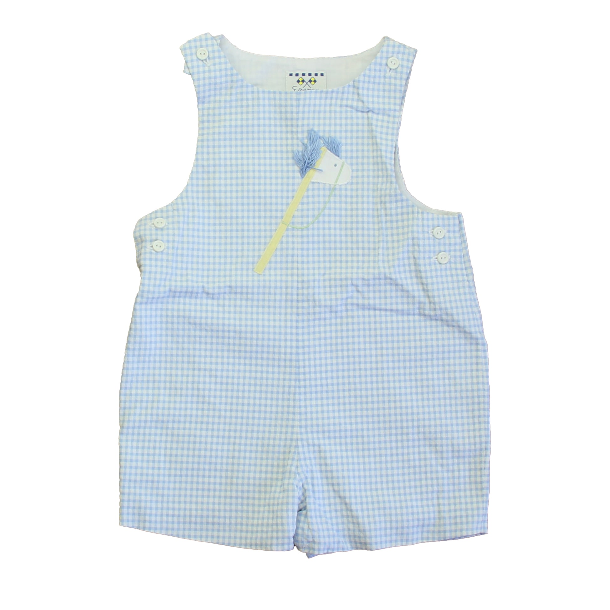 Florence Eiseman Boys Blue | White Romper Size: 24 Months Blue | White