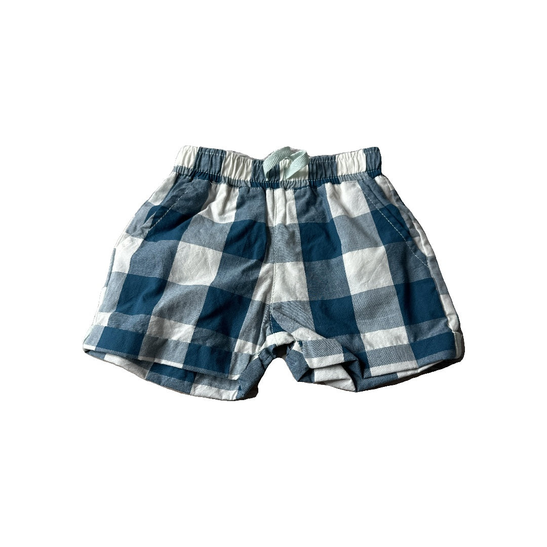 Rockets of Awesome Boys Blue | White Shorts Size: 6-12 months Blue | White