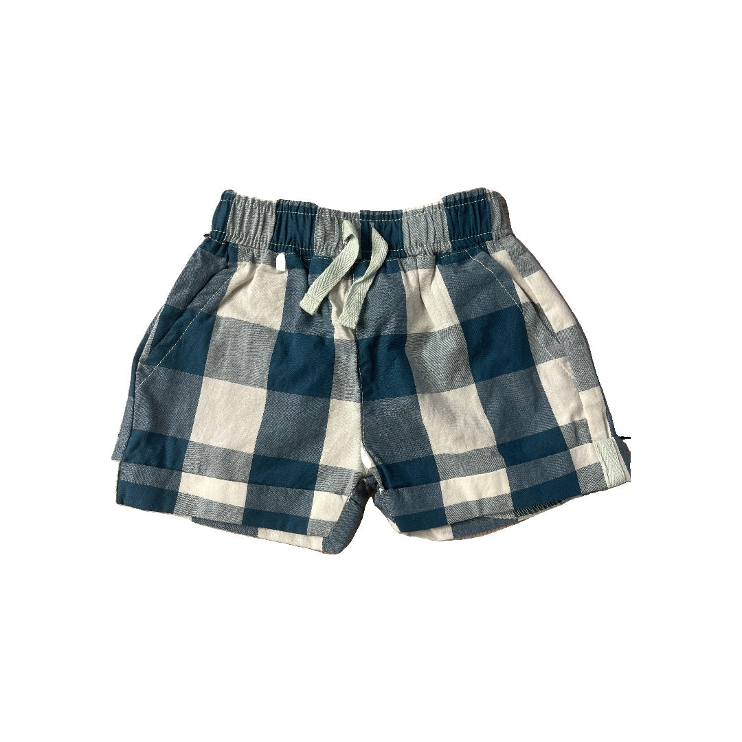 Rockets of Awesome Boys Blue | White Shorts Size: 0-3 months Blue | White