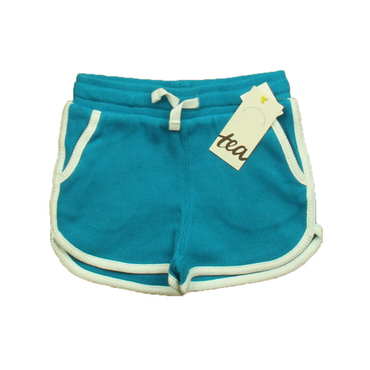 Tea Girls Blue | White Shorts Size: 2T