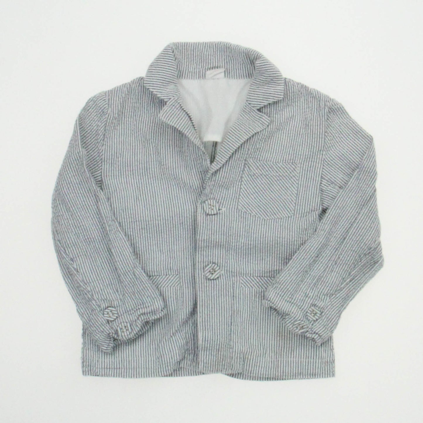 Egg Boys Blue | White Jacket Size: 2T Blue | White