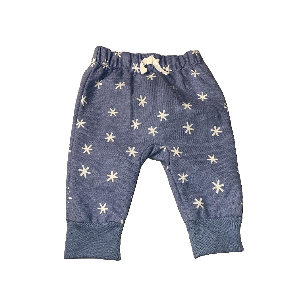 Cat & Jack Unisex Blue | White Pants Size: 12M Blue | White