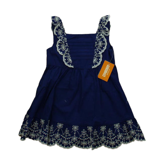 Gymboree Girls Blue | White Dress Size: 2T