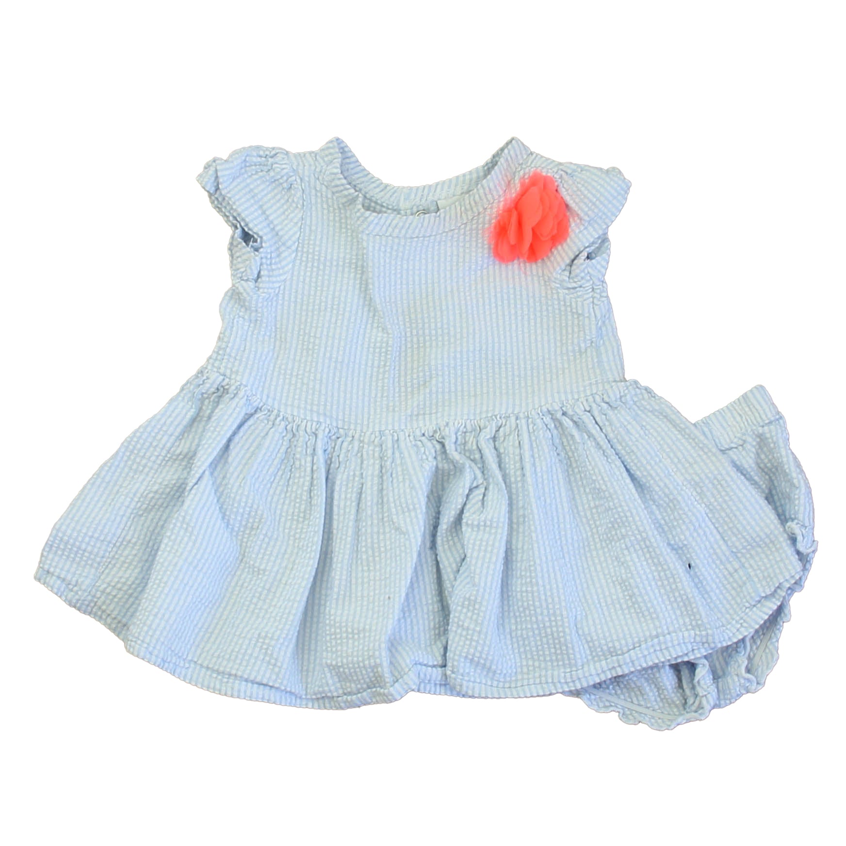 Crown & Ivy Girls Blue | White Apparel Sets Size: 18 Months Blue | White
