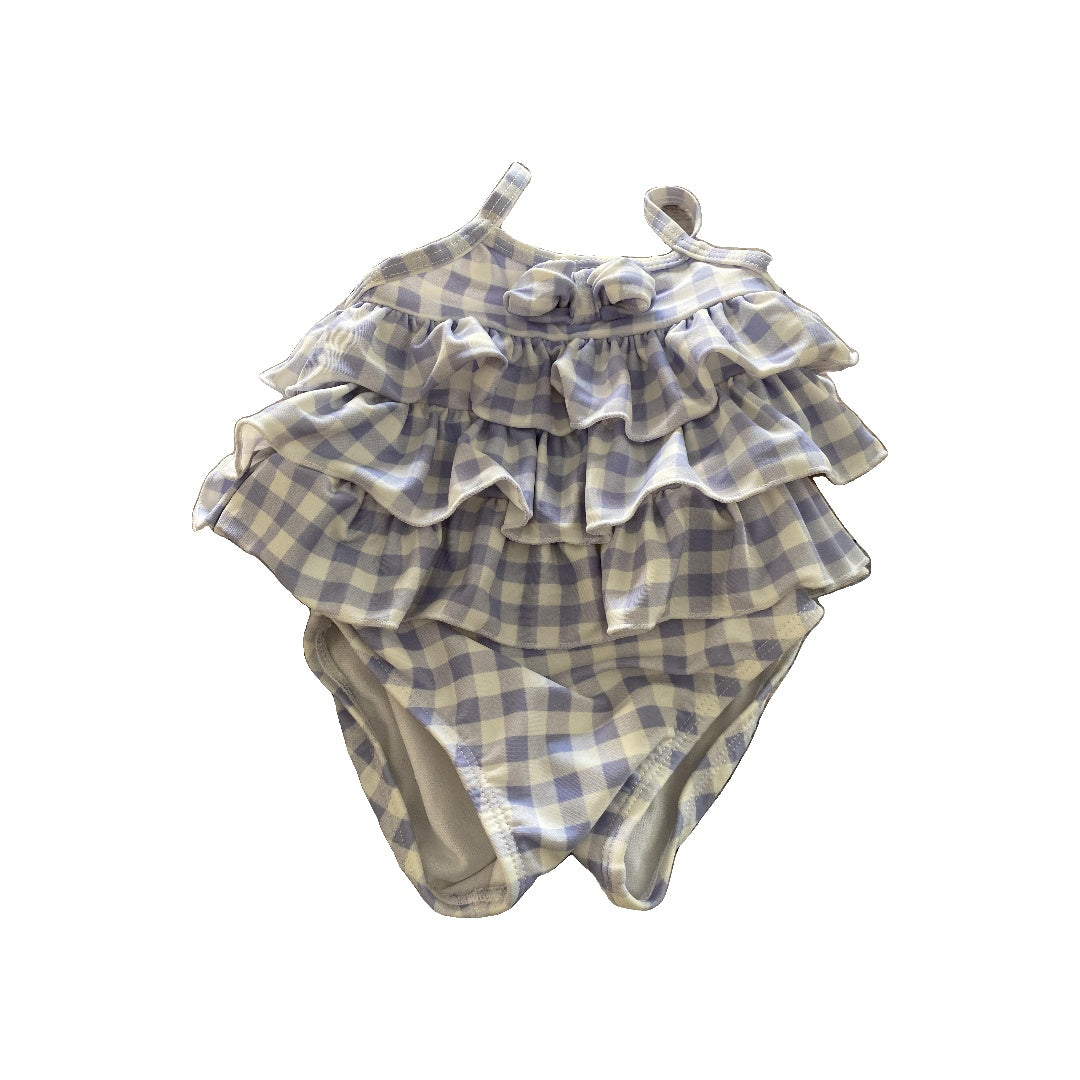 Janie and Jack Girls Blue | White Swimwear Size: 6-12 months Blue | White