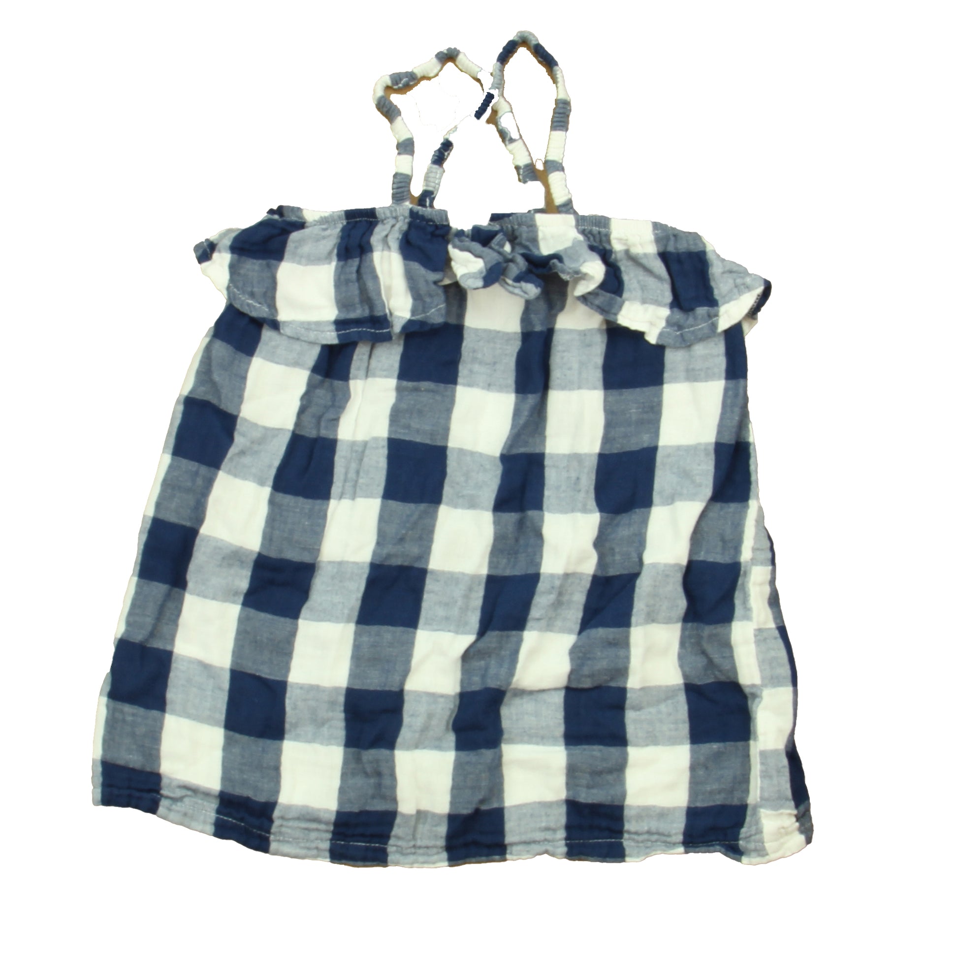 Mudpie Girls Blue | White Dress Size: 3T Blue | White
