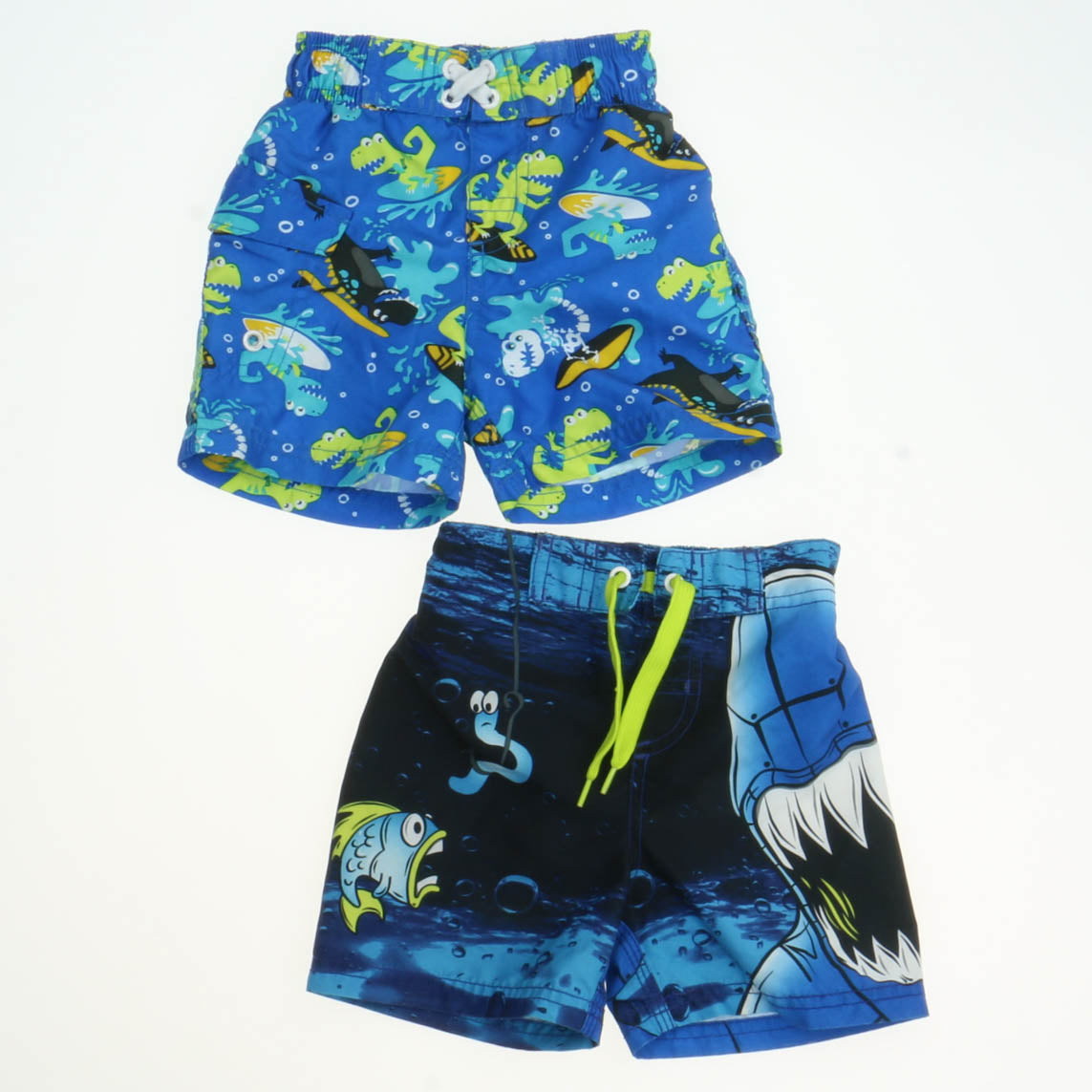 Joe Boxer Boys Blue | White Trunks Size: 12 Months Blue | White