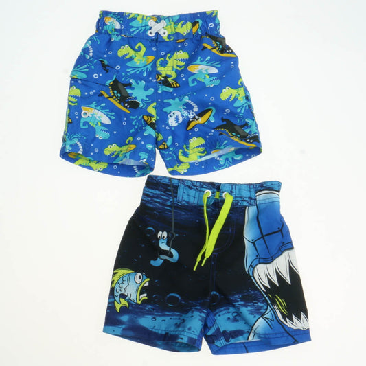 Joe Boxer Boys Blue | White Trunks Size: 12 Months Blue | White