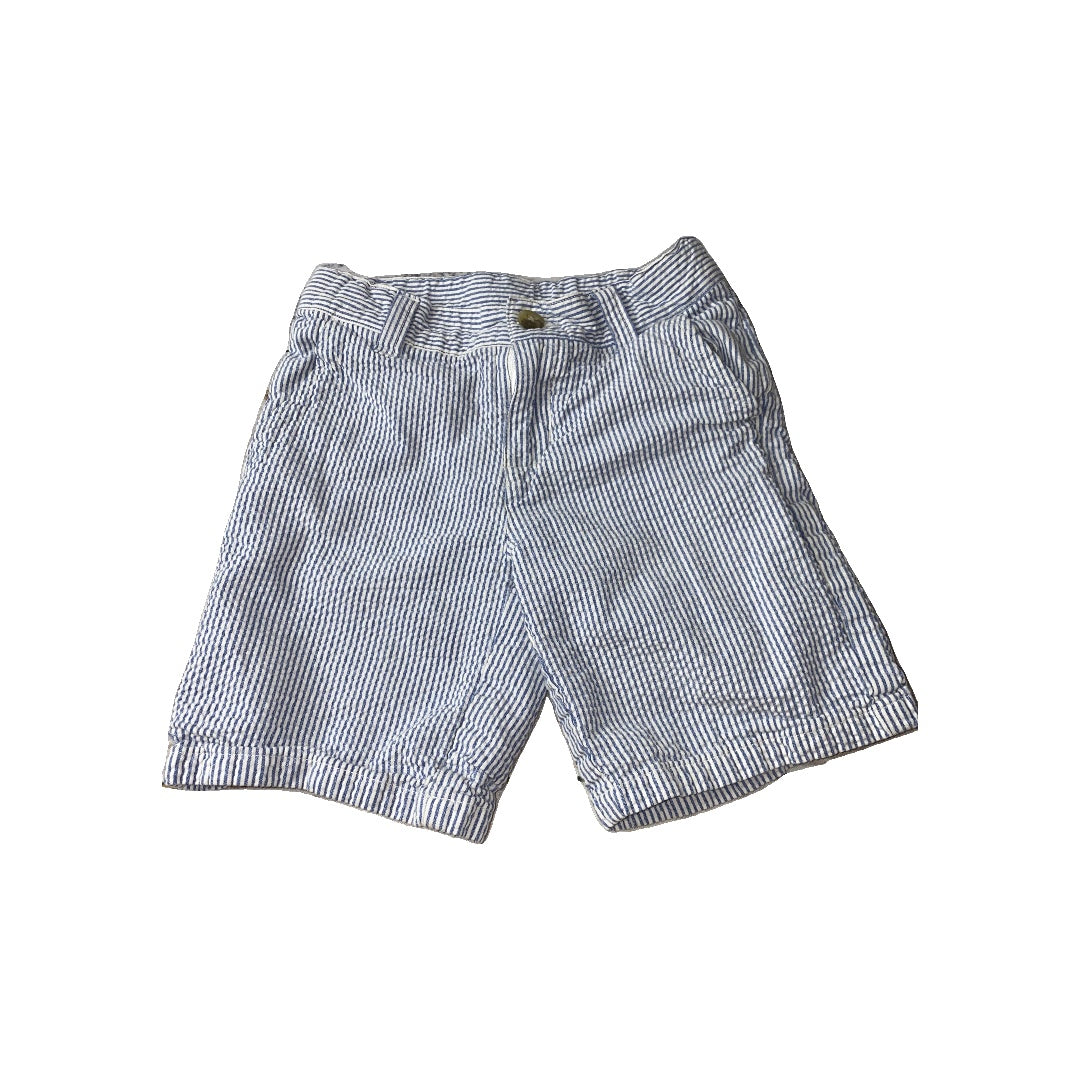 Janie and Jack Boys Blue | White Shorts Size: 4T Blue | White