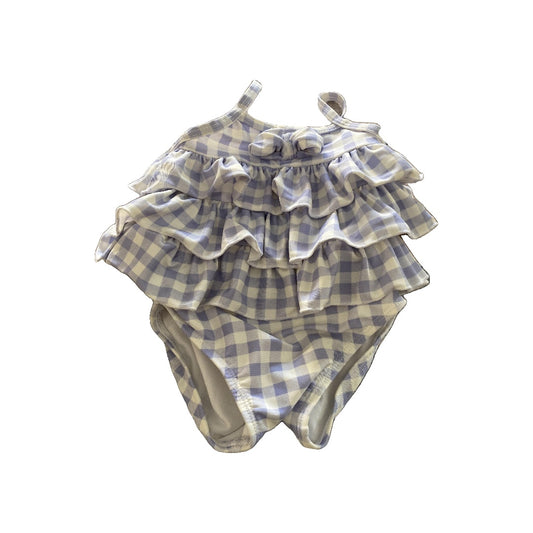 Janie and Jack Girls Blue | White Swimwear Size: 6-12 months Blue | White