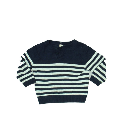 Egg Boys Blue | White Sweater Size: 12-18 Months Blue | White