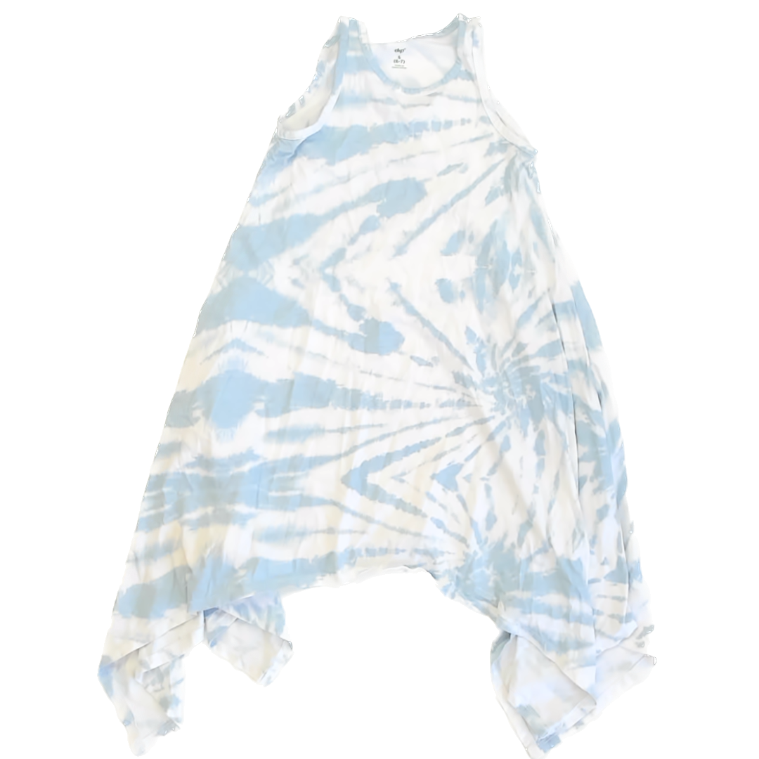 dip Girls Blue | White Dress Size: 6-7 Years Blue | White