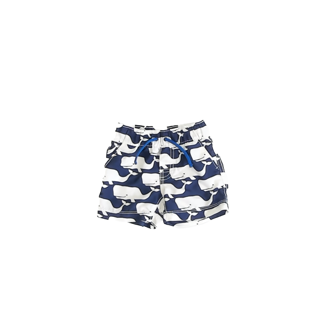 Gap Boys Blue | White Trunks Size: 6-12 Months Blue | White