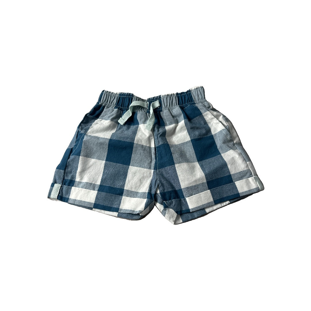 Rockets of Awesome Boys Blue | White Shorts Size: 3-6 months Blue | White