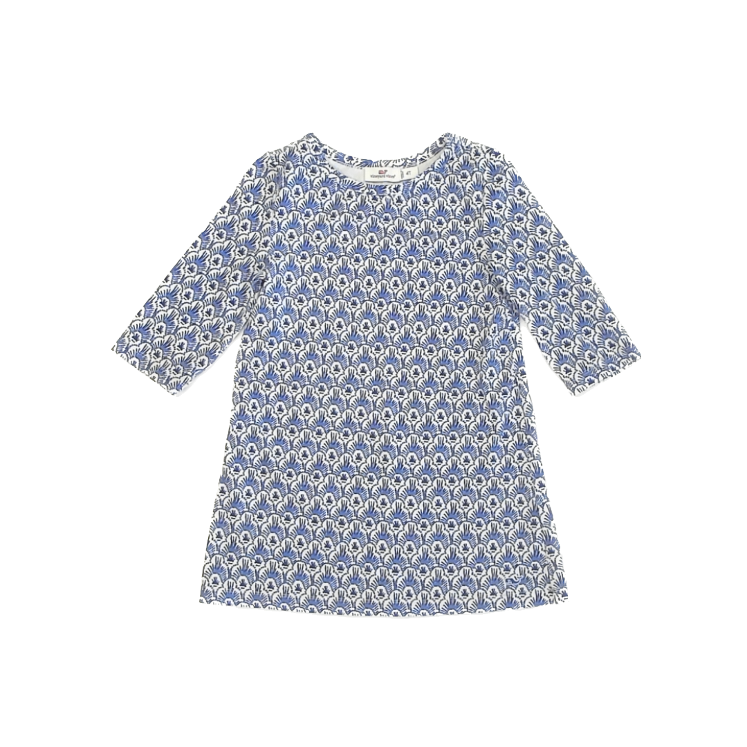 Vineyard Vines Girls Blue | White Dress Size: 4T Blue | White