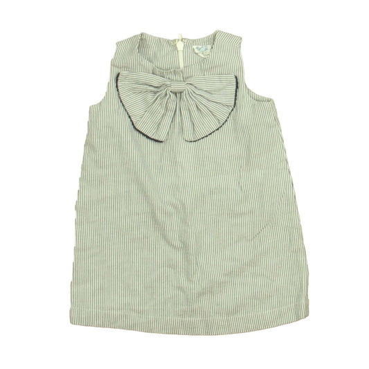 Egg Girls Blue | White Dress Size: 12 Months