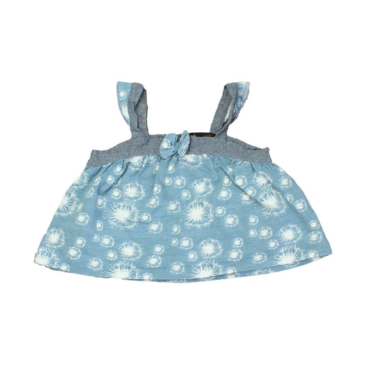 ABS Kids Girls Blue | White Blouse Size: 4T Blue | White