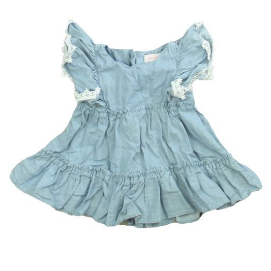 Tommy Bahama Girls Blue | White Dress Size: 2T Blue | White
