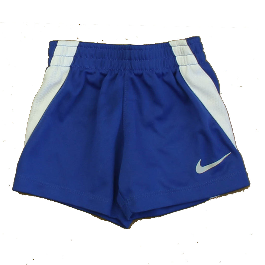 Nike Boys Blue | White Athletic Shorts Size: 12 Months Blue | White