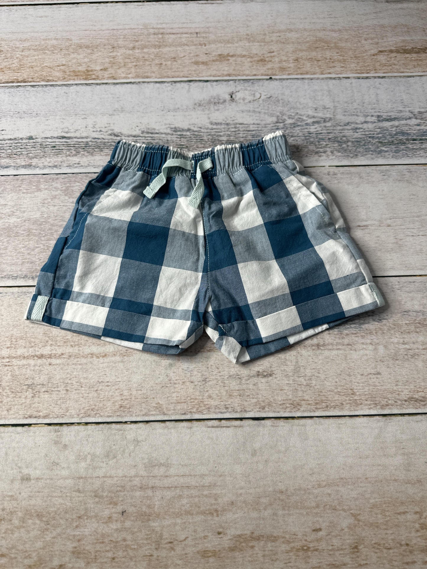 Rockets of Awesome Boys Blue | White Shorts Size: 3-6 months Blue | White