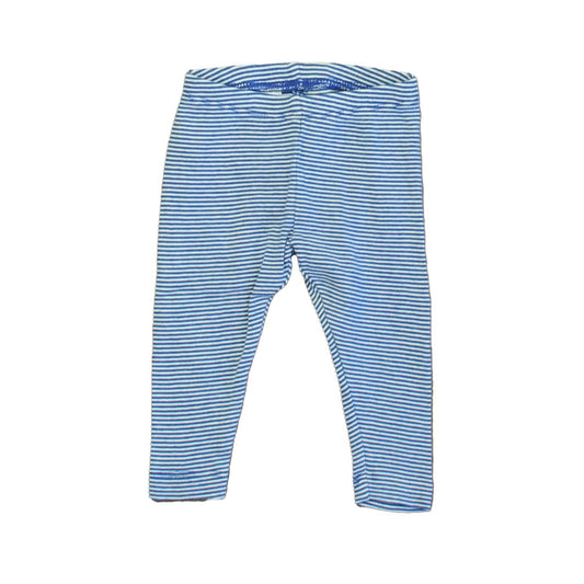 Tea Girls Blue | White Leggings Size: 3-6 Months