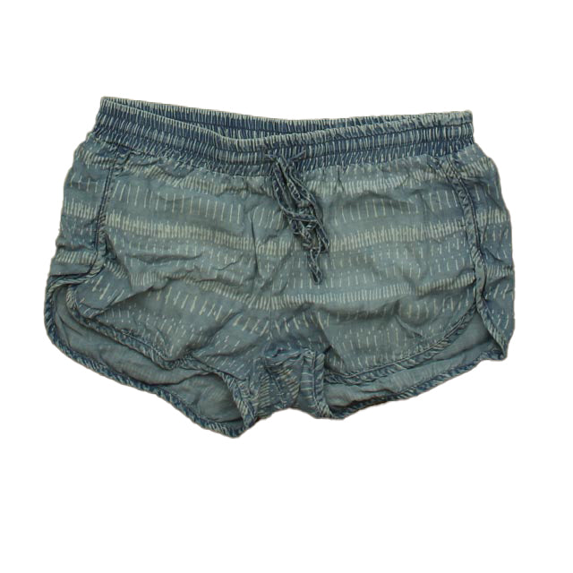 Bella Dahl Girls Blue | White Shorts Size: Junior XS Blue | White