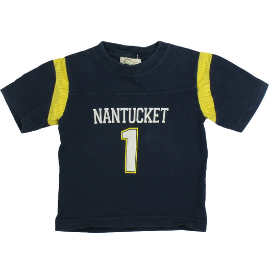 Crewcuts Boys Blue | Yellow | Nantucket T-Shirt Size: 2T Blue | Yellow | Nantucket
